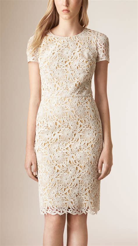 burberry white lace dress|burberry dresses nordstrom.